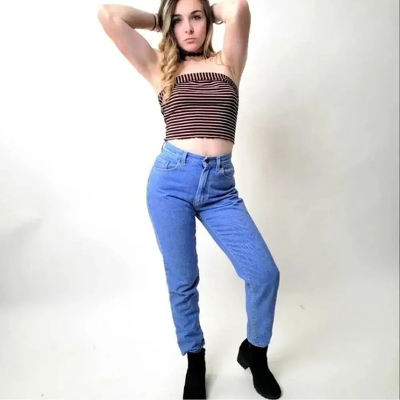 Vintage Lee Riders High Rise Tapered Jeans - Picture 1 of 14